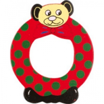 Holzbuchstabe Bär O