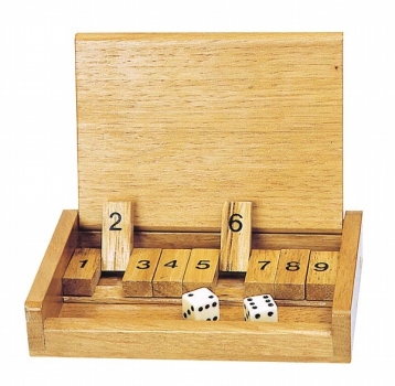 Shut the box Wüefelspiel