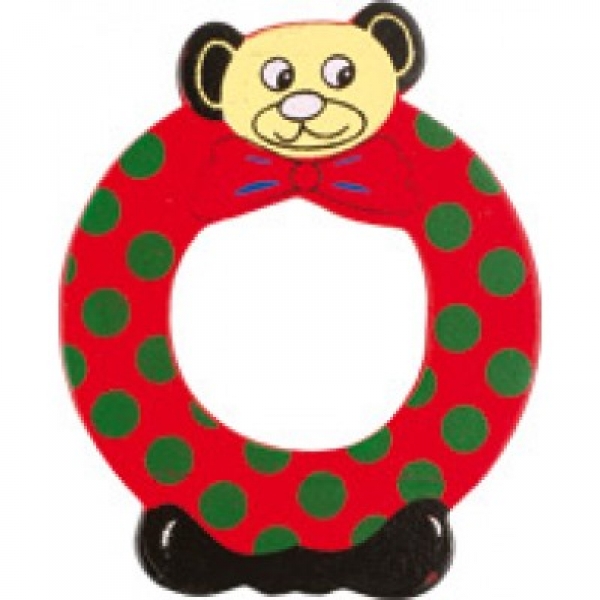 Holzbuchstabe Bär O
